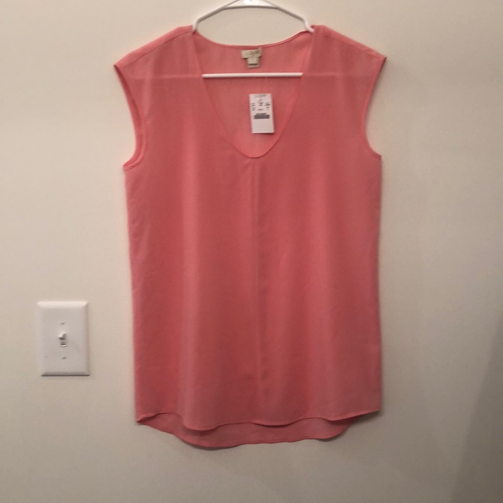 Pale Pink J. Crew Blouse